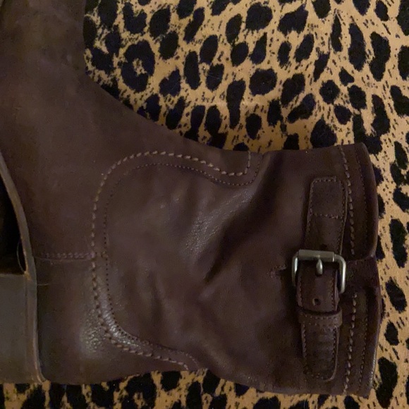 Prada Oiled Leather Flat Bootie VGC 36.5 - Picture 3 of 10